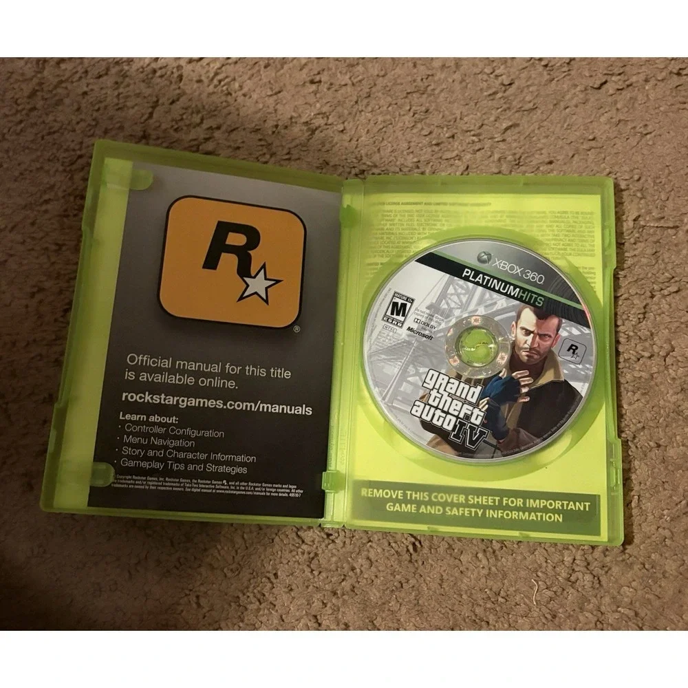 Grand Theft Auto IV (Microsoft Xbox 360, 2008) Tested!